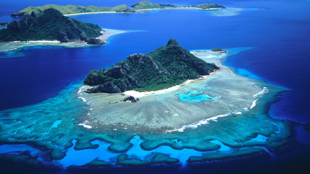 Monukiri and Monu Islands. Fiji Islands